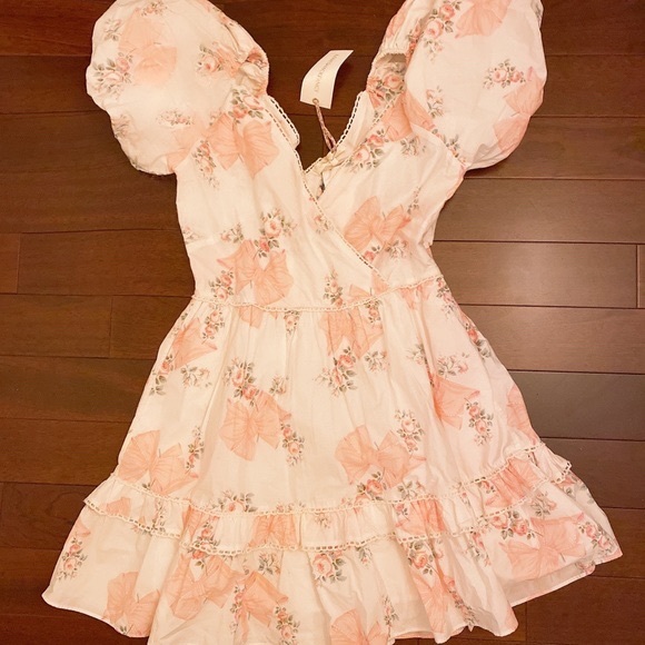 LoveShackFancy Zelle Dress Size 10 - Picture 3 of 3